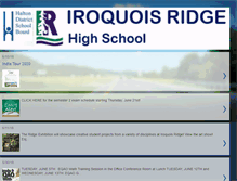 Tablet Screenshot of irhs.ca